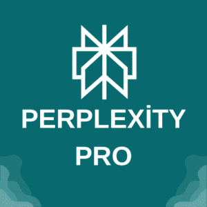Perplexity Pro Hesap Satın Al sayfasındaki yapay zeka arayüzü ve özellikleri.